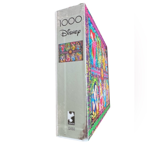 Ceaco Disney Princess Collage 1000 Piece Jigsaw Puzzle Silver Select - Picture 4 of 6